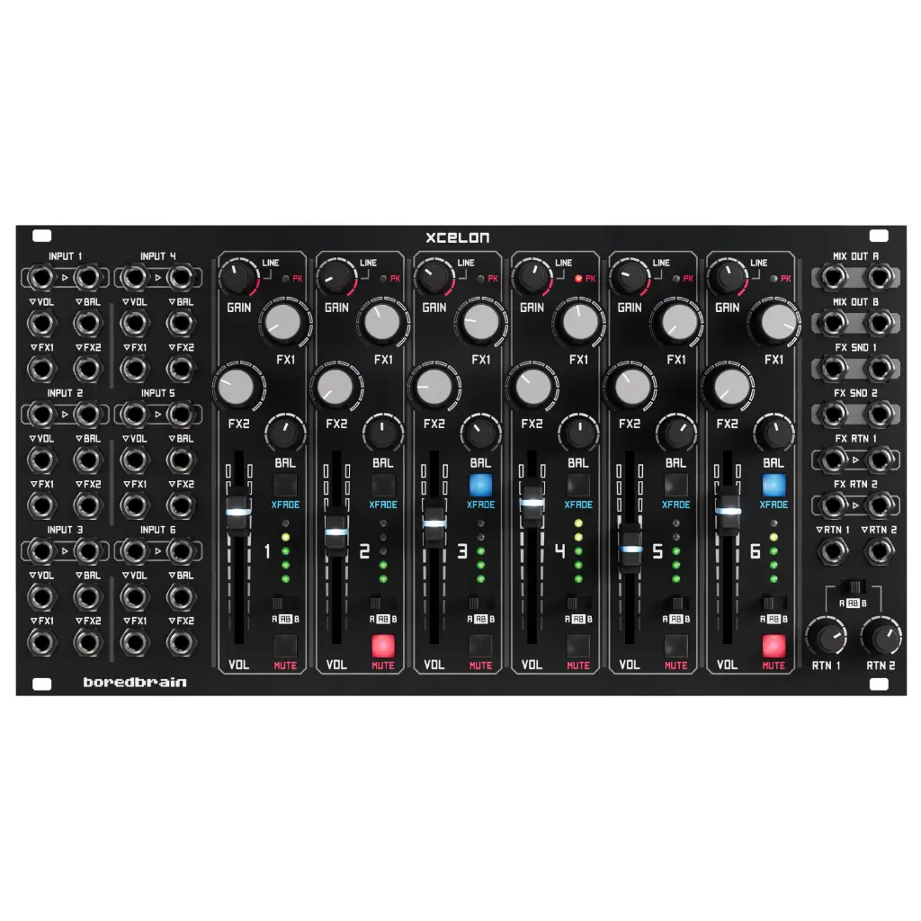 Boredbrain Music Xcelon ユーロラック モジュラーシンセ Boredbrain Music Xcelon - Eurorack Module on ModularGrid